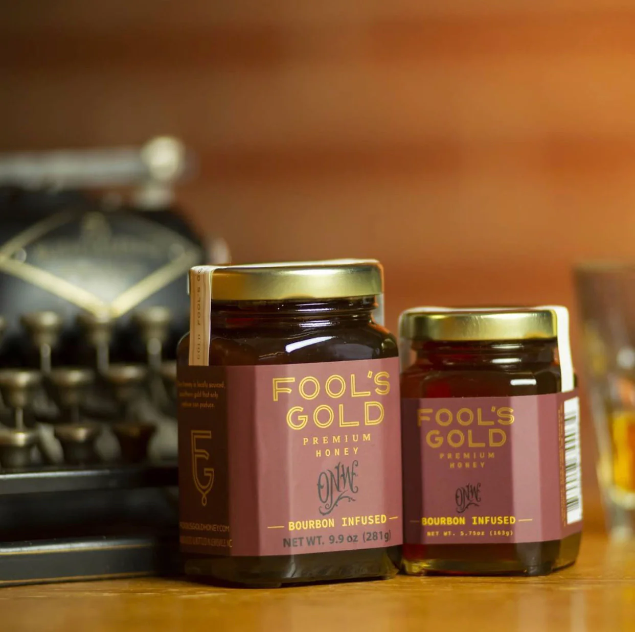 Fools Gold Bourbon Infused Honey - Image 2