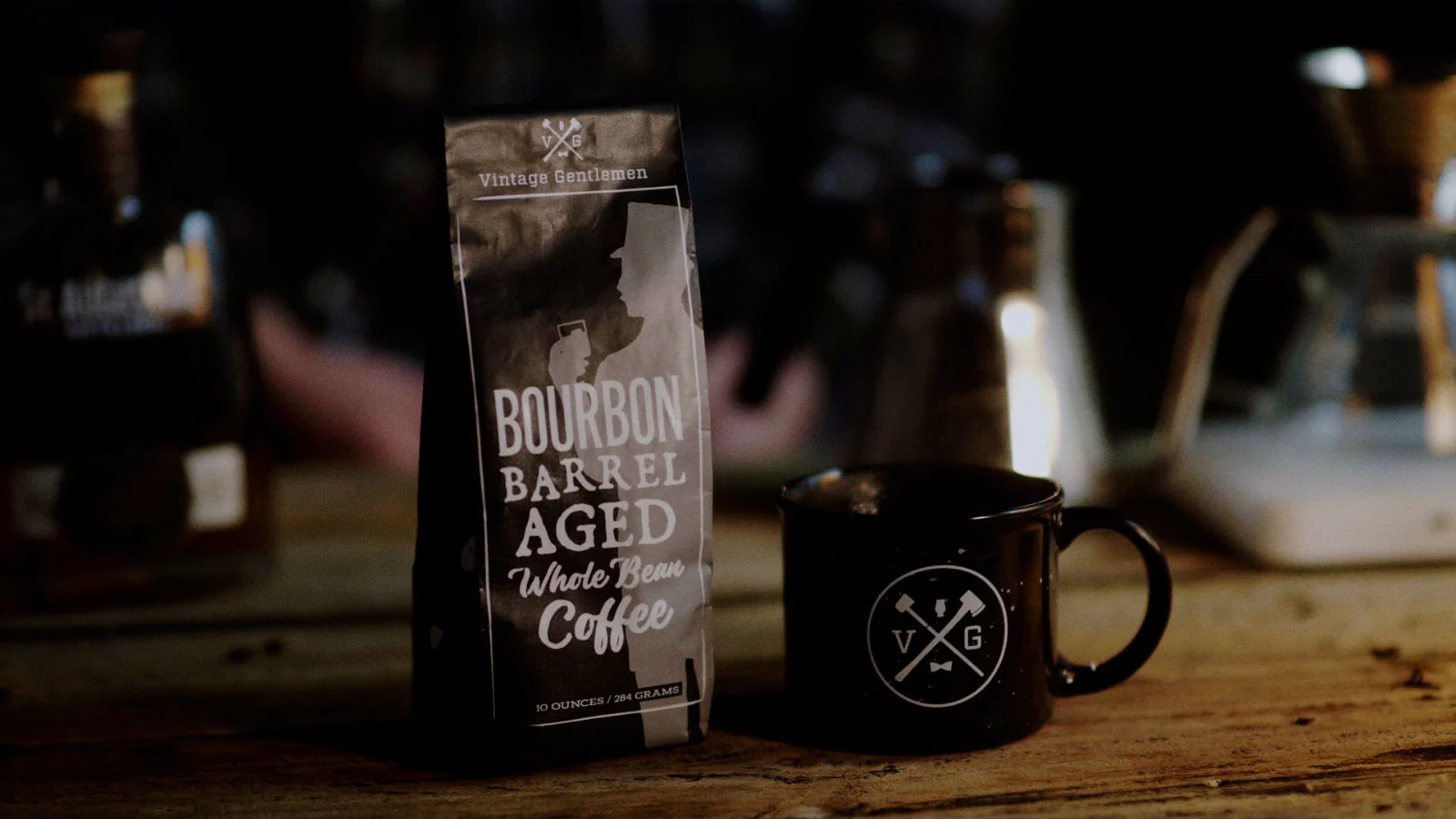 Bourbon Barrel Aged Coffee- 10oz Bag - Image 3