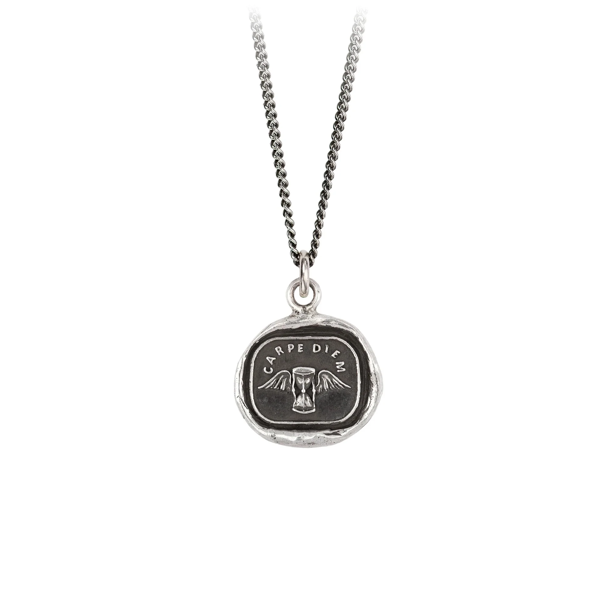 “Carpe Diem” Silver Talisman - Image 2