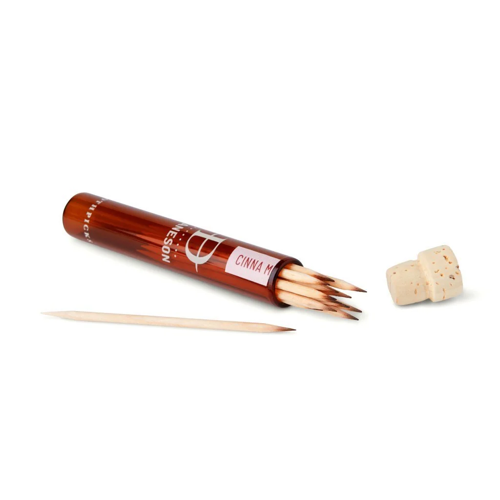 Daneson Whiskey Barrel Toothpicks - “Every Blend” 4 Pack - Image 4