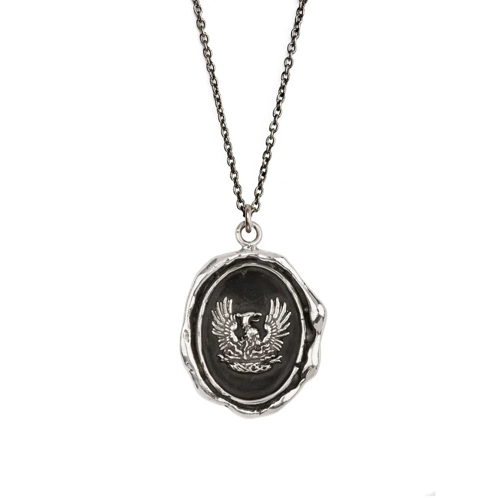 “Fire Within” Silver Talisman - Pyrrha - Image 3