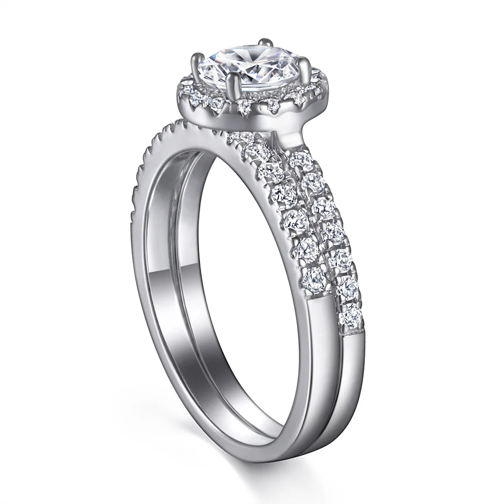 The Eleanor - Wedding Ring Set - Image 3